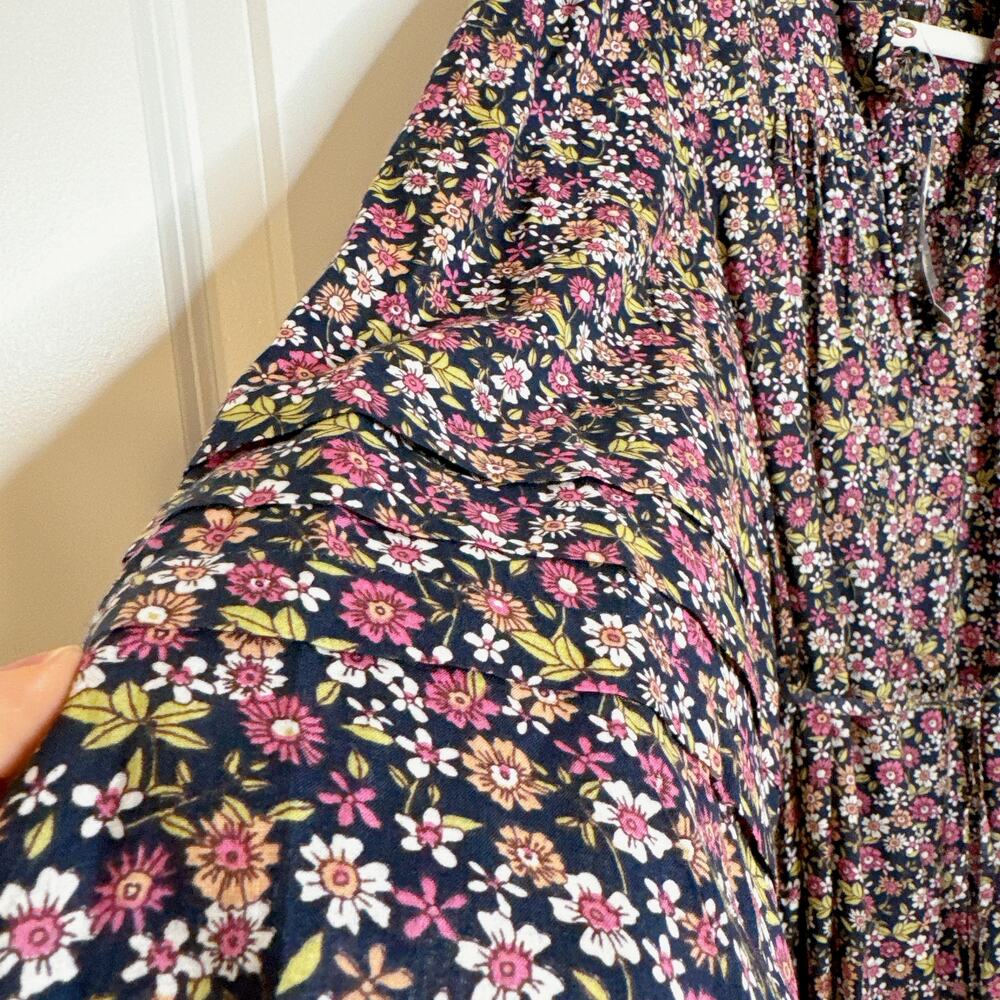 J.CREW -NWT- Button-Up Mini Dress Ditsy Floral Sunny Meadows | Small - Picture 7 of 15